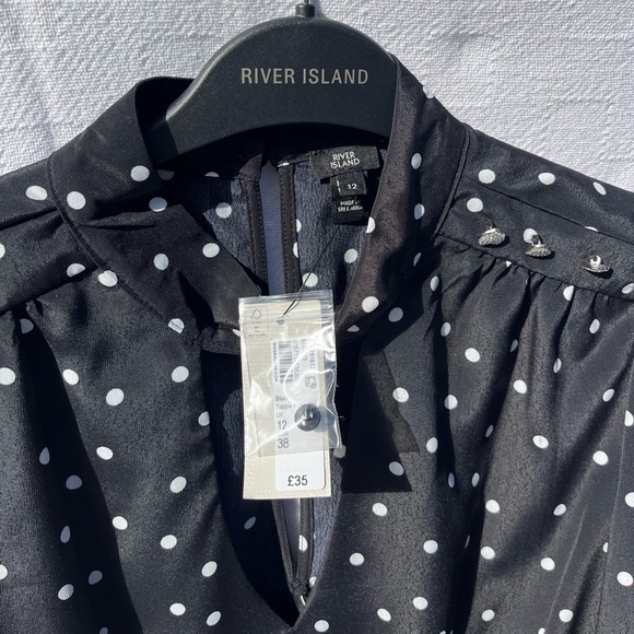 River Island Black Blouse - Picture 7 of 12